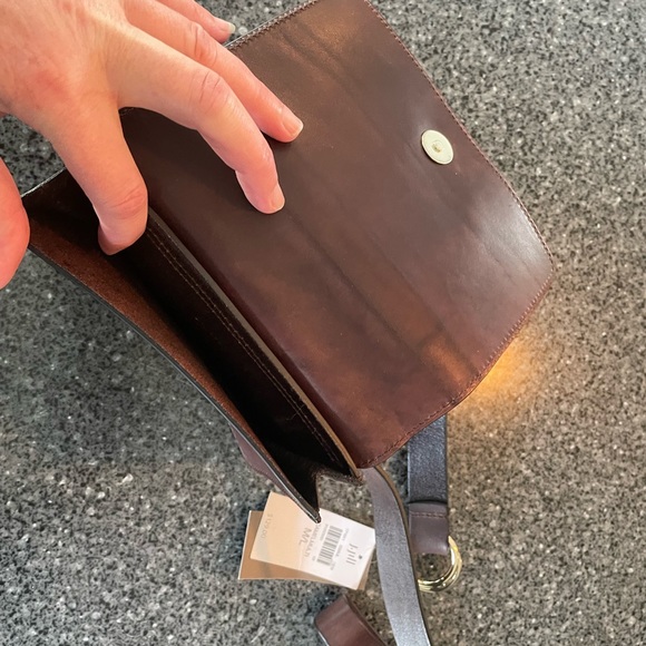 Leather, leopard purse belt - Picture 4 of 5